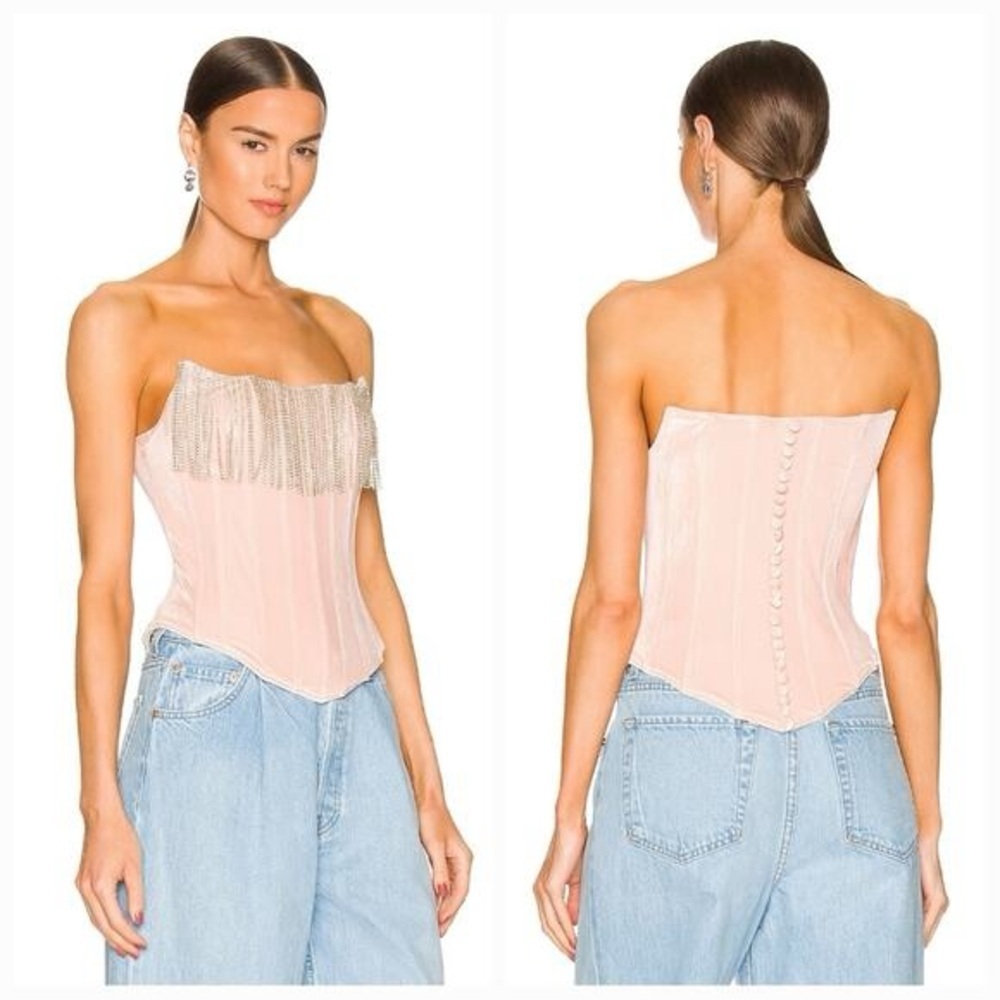LPA Maddalena Corset in Pink Size S